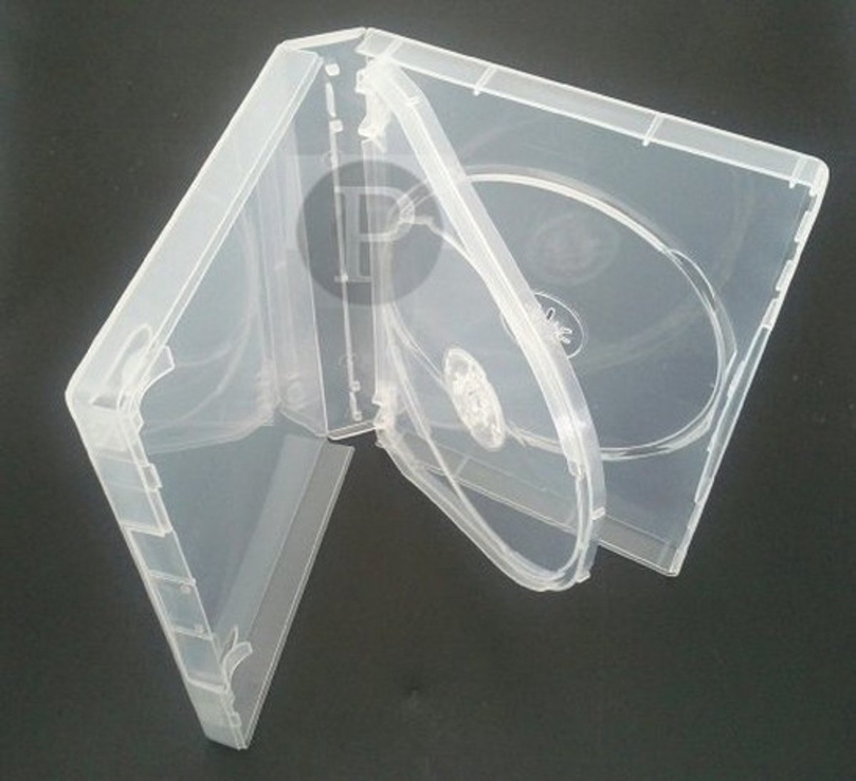 Panmer 3-way CD/DVD Multicase - 27mm rug - Set van 5 - Ideaal voor opslag en organisatie