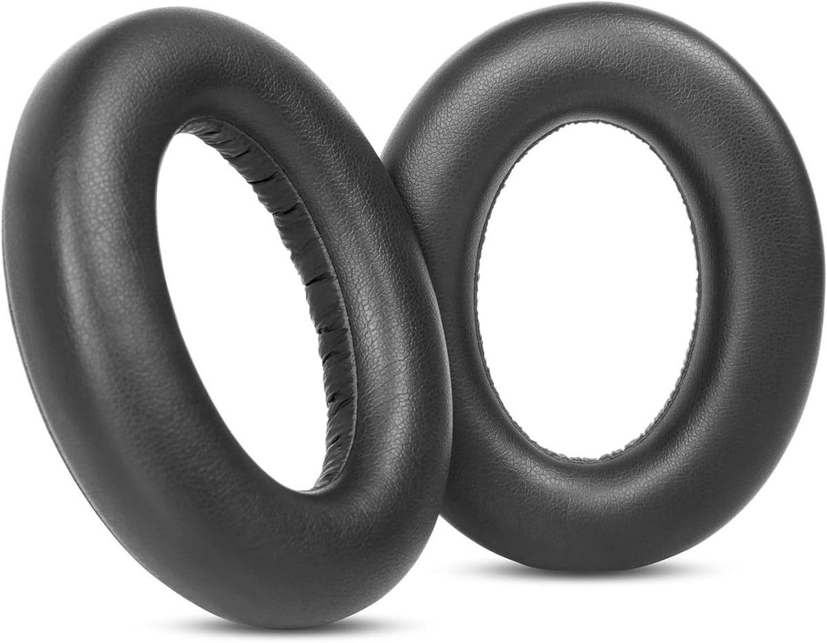 Vervangende Oorkussens voor Draadloze Bluetooth Hoofdtelefoons, Zacht Leer en Geheugenfoam, Comfortabele Earmuffs voor Langdurig Gebruik