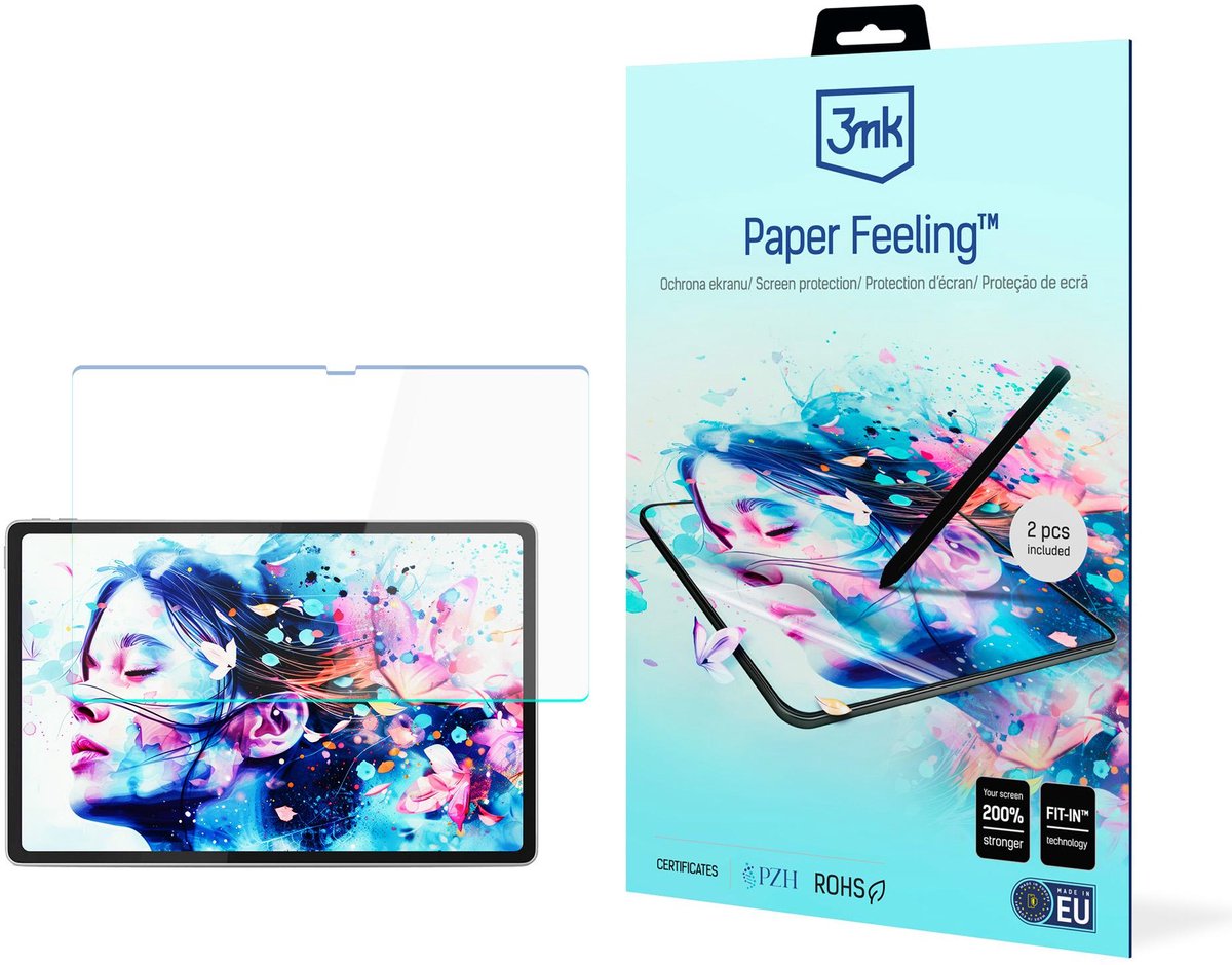 3Mk Paper Feeling Voor Lenovo Idea Tab Plus (Tb361Fu) Beschermfolie Tot 15