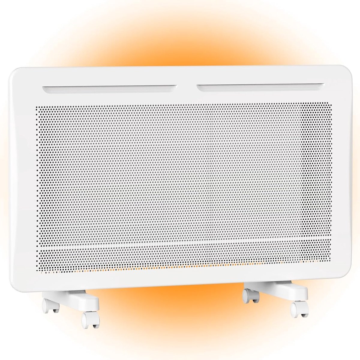 Elektrische Verwarmer - Wandverwarming Convector - Ruimte Verwarmen - Met Thermostaat - 1500 W - Wit
