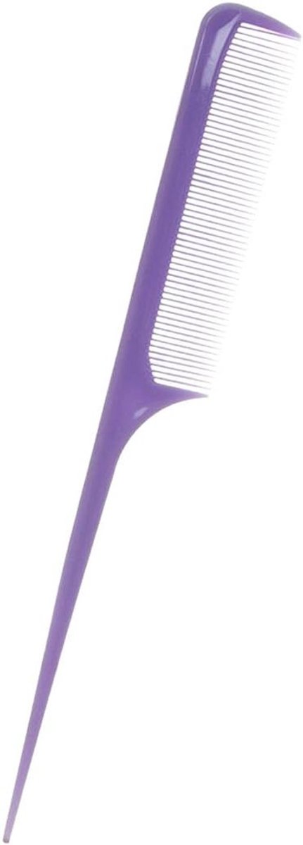 Haarkam Punt - Styling Tool - Haar Verdelen - Geïntegreerde Pintail - 20 cm - Assorti