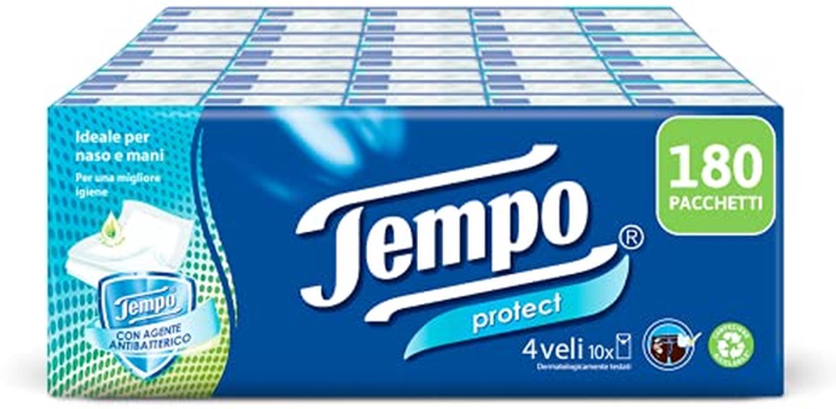 Zakdoeken - Papieren zakdoekjes - Hygiënisch Werken - Met antibacteriële stof - 180 pakjes - Wit