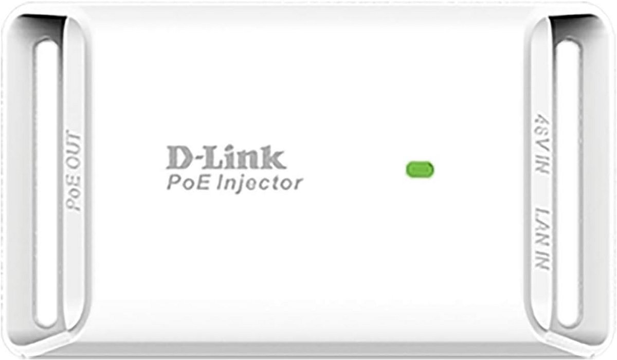 PoE Injector - Netwerk Stroom - Apparaten Voeden - Gigabit Snelheid - 100 Meter Bereik - Wit