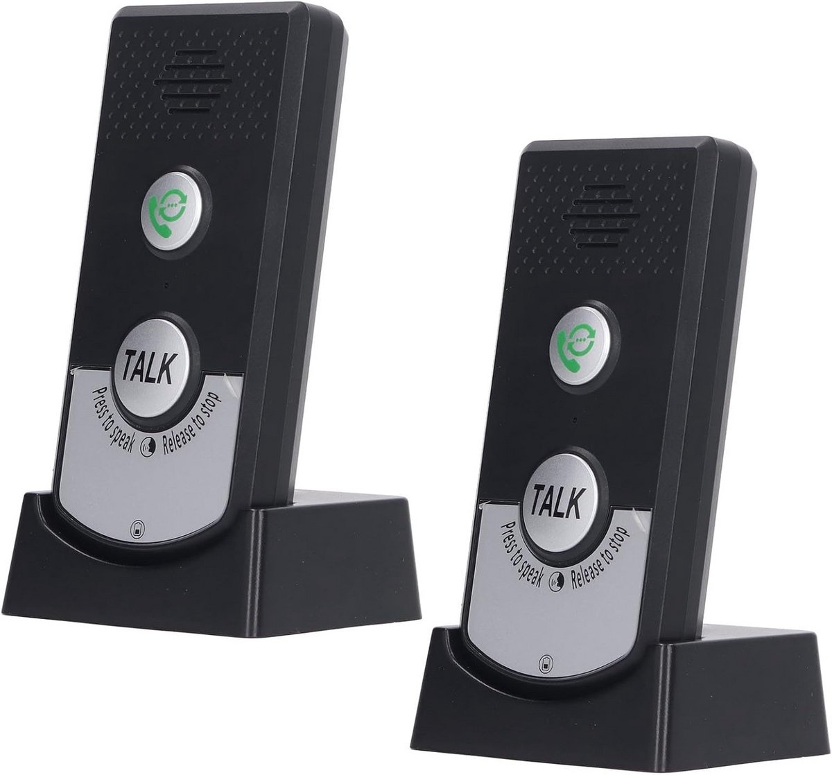 Draadloze Intercom - Deur Intercom - Tweeweg Communicatie - 1000m Bereik - 2 Stuks - Wit