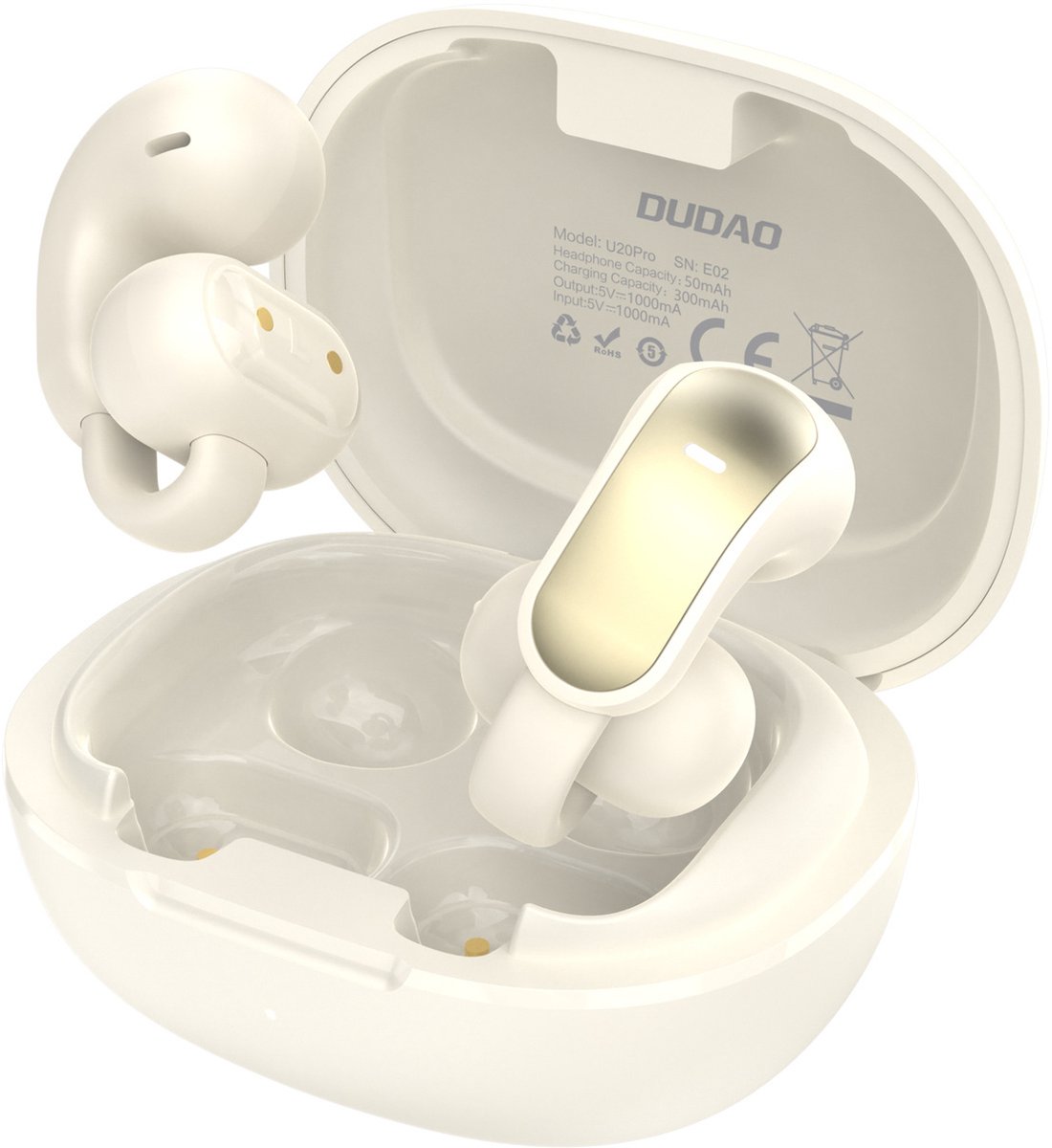 Dudao U20 Pro - Draadloze Oordopjes - HiFi Geluid - Ergonomisch Ontwerp
