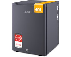 TZS First Austria Mini koelkast - Minibar - 40 liter - Vrijstaand - Volledig stil 22dB - Antraciet