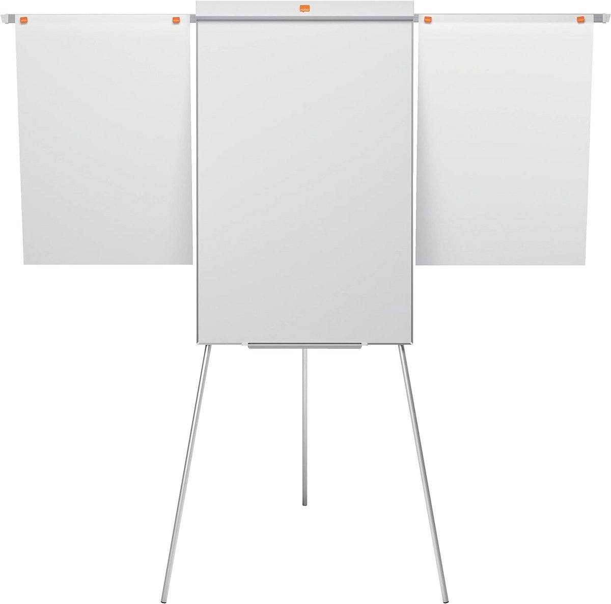 Magnetisch Flipoverbord - Whiteboard Statief - Presentaties Geven - Uitschuifbare Armen - 678 x 1845 mm - Wit