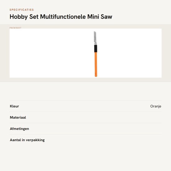 Dailygoods- Hobbyset Ultradun - Modelbouw Set - Multifunctionele Gereedschap - Slijtvast Staal - Lichtgewicht - Veilig in Gebruik - Modelbouwset van Dailygoods — afbeelding 3