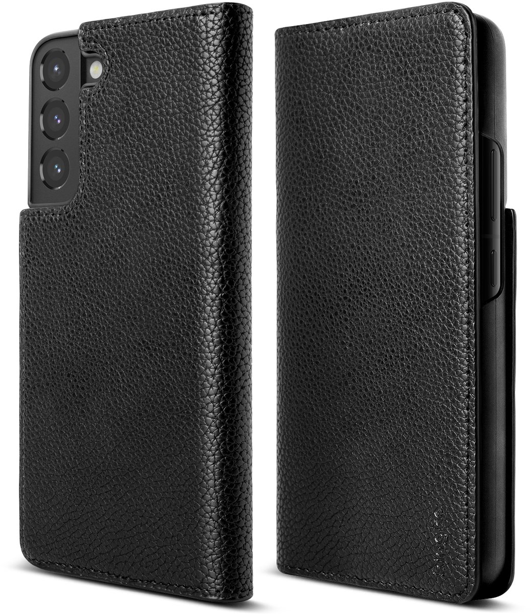 Ringke Folio Signature Standard Hoesje Zwart Geschikt voor Samsung Galaxy S22 Plus