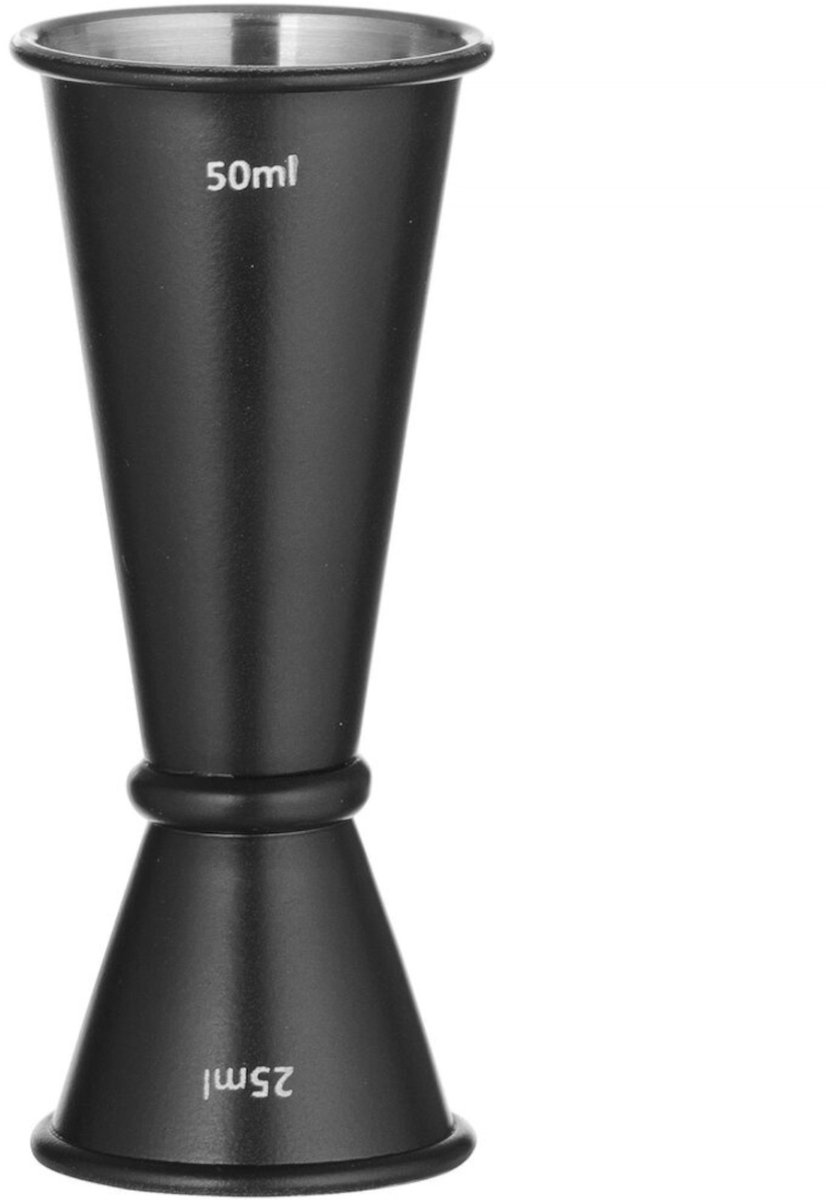 Barmaatje Met Ring - BarUp - Zwart - ø45x(H)110mm - BarUp 596654