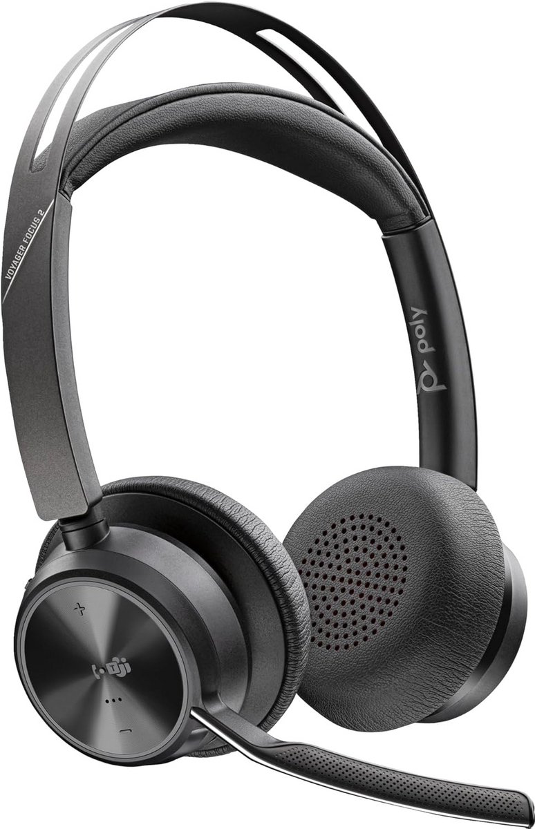 Bluetooth Headset - Draadloze Oortjes - Kristalheldere Gesprekken - Actieve Ruisfiltering - 175 Gram - Zwart