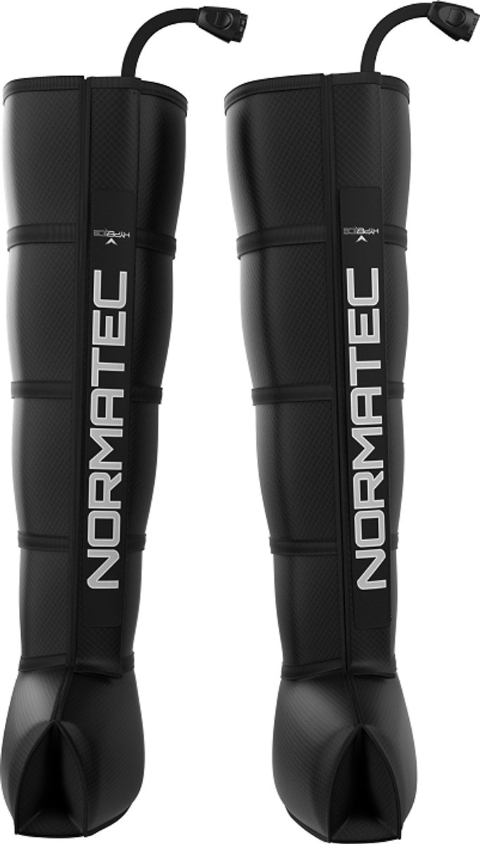 Hyperice Normatec 2.0 Leg Attachments Tall Zwart – Beenstukken Set voor Normatec Control Unit – Dynamische Luchtcompressie – 2 Stuks