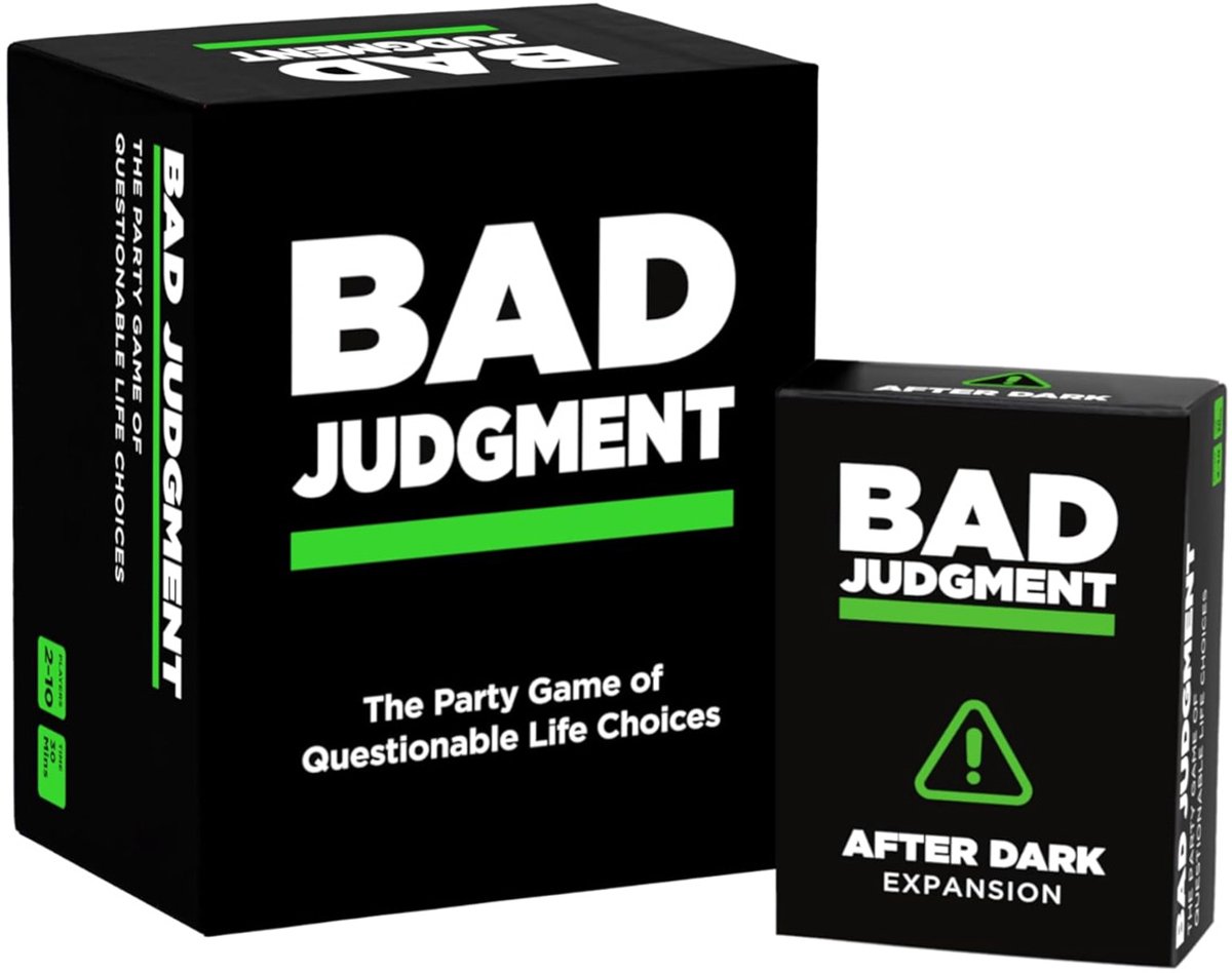 Bad Judgement + After Dark Expansion - Kaartspel - Party spel - Engels