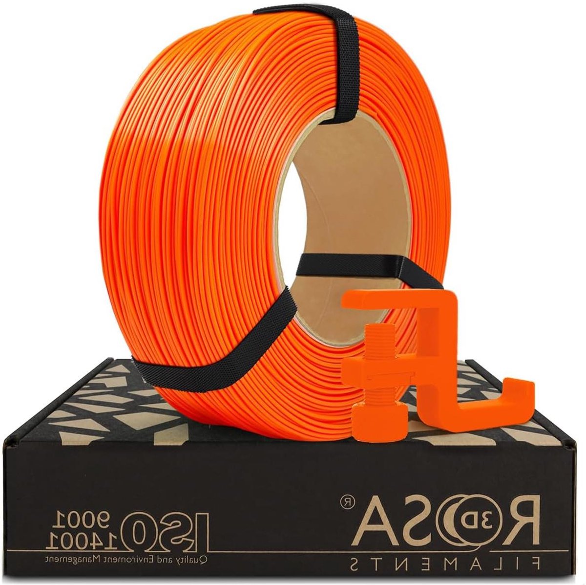 3D Printer Filament - PCTG Spoel - Objecten Printen - Hoge Slagvastheid - 1 kg - Oranje