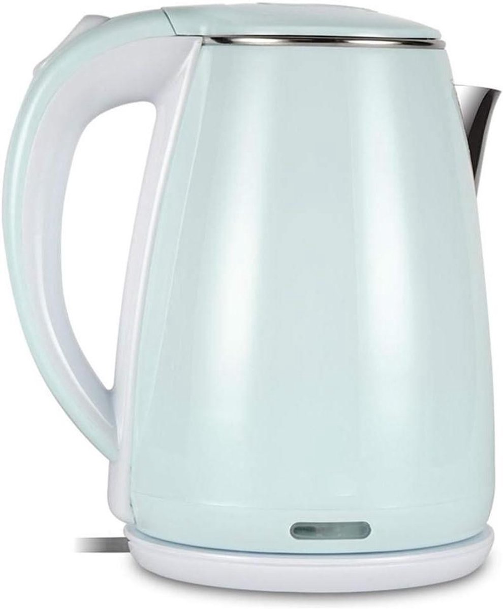 Waterkoker RVS - Thermoskan Elektrisch - Snel Water Koken - Automatische Uitschakeling - 1.8 Liter - Blauw