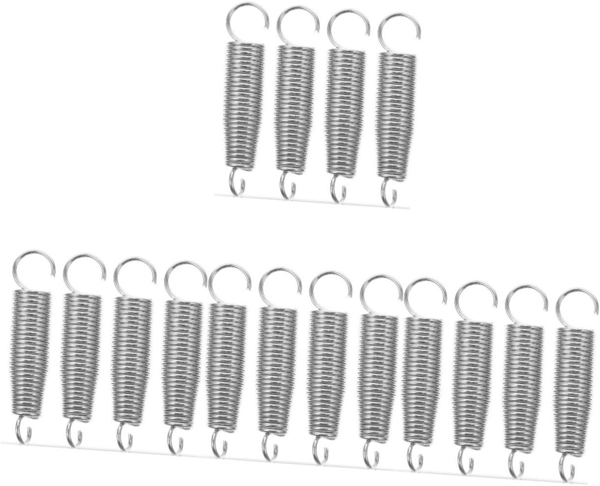Drumpedaalveer - Drumveer Bassdrumpedaal - Drummen - Hoge Treksterkte - 6x1.2x1.2cm - Zilver