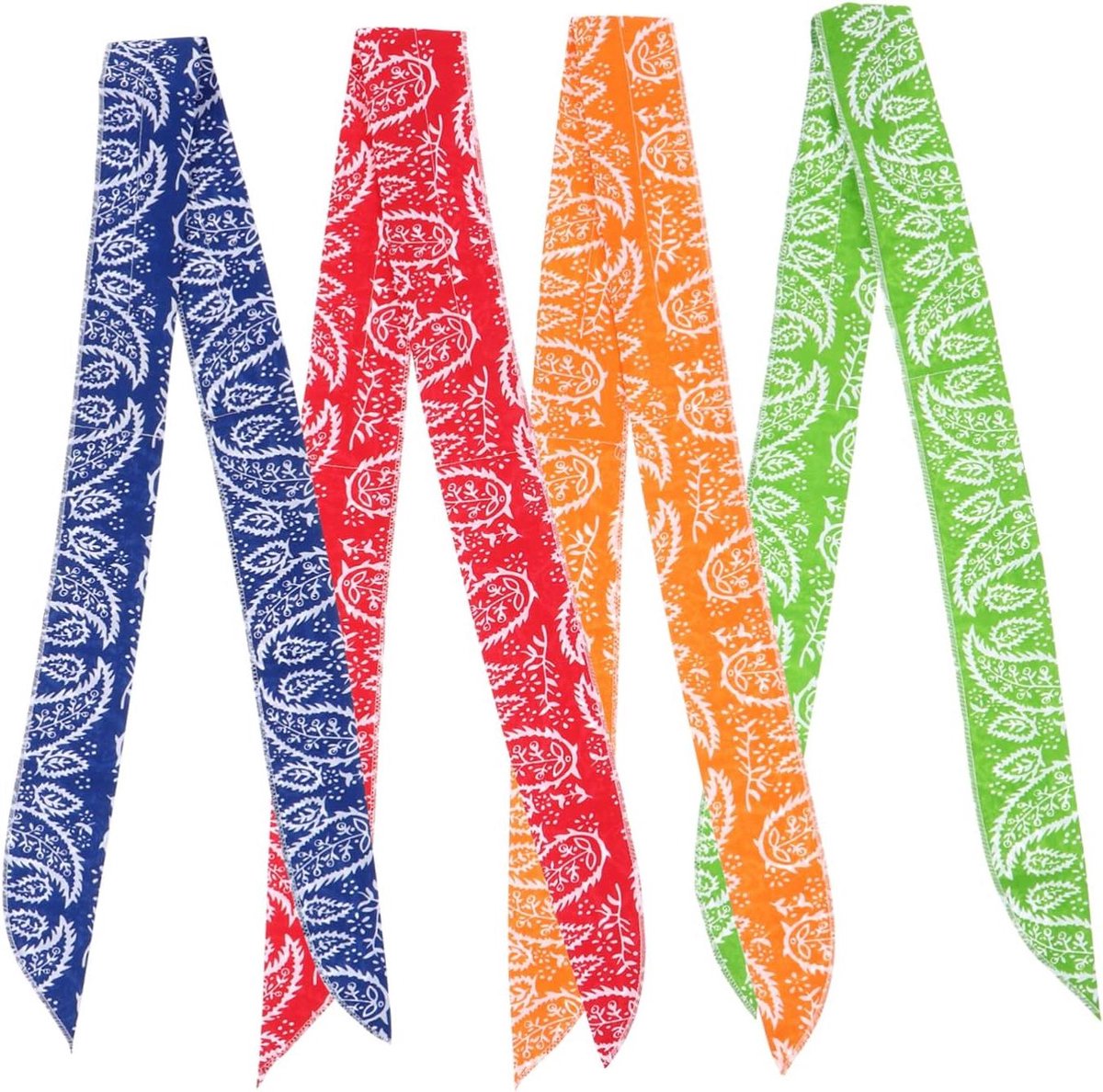 Sport Bandana Set - Fitness Handdoeken - Koel Tijdens Sport - Sneldrogend Absorberend - 8 Stuks 100cm - Diverse Kleuren