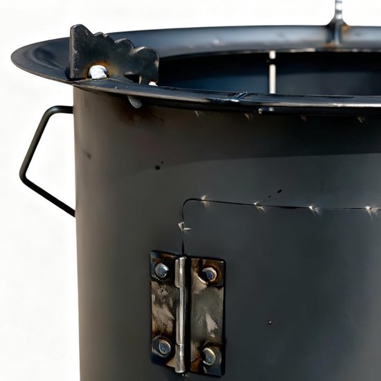 Raket Voor Camping - Outdoor Kookgerei met Grill en Tang | Hout Verbrandende Rocket Stove voor Camping,Voor Overleving Rugzaktoerisme Wandelen Reizen Buiten Vuurplaats Terras Achtertuin — afbeelding 3