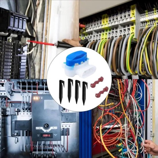 Waterdichte Elektrische Draad Connector Kit Tuin Tool Accessoires Met Gel Gevulde Terminals Voor Grasmaaier Draad Reparatie — afbeelding 4