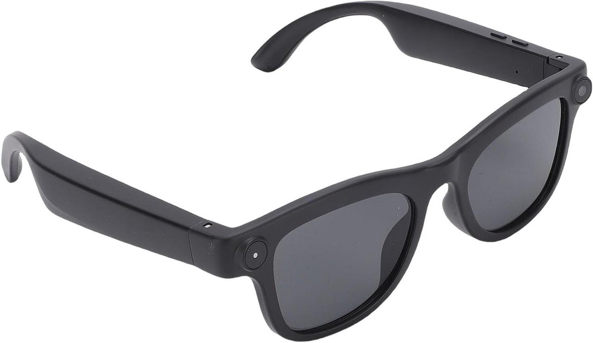 Slimme Bril - Camera Bril - Reizen Foto Video - Realtime Vertaling - 16MP 1080P - Zwart
