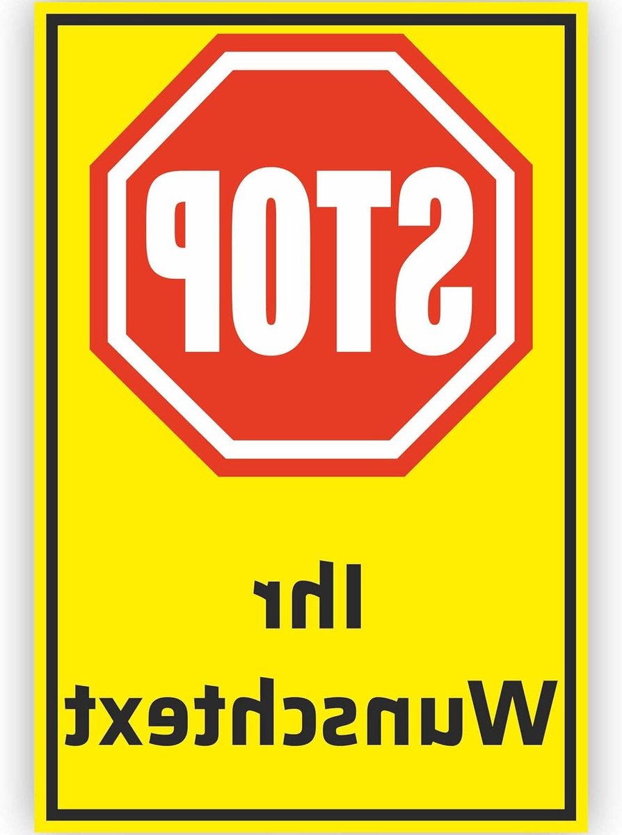 Gepersonaliseerd Bord - Naambordje Huis - Eigen Tekst - Aluminium Dibond - 30x20cm - Geel