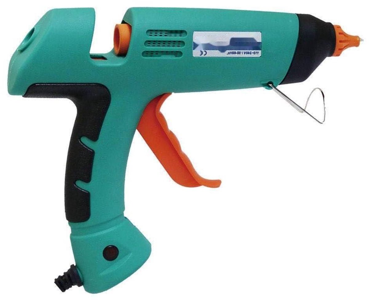 Professioneel Lijmpistool - Mini Elektrisch Gereedschap - Snel Repareren - Hoge Power Verwarming - 80W - Zwart