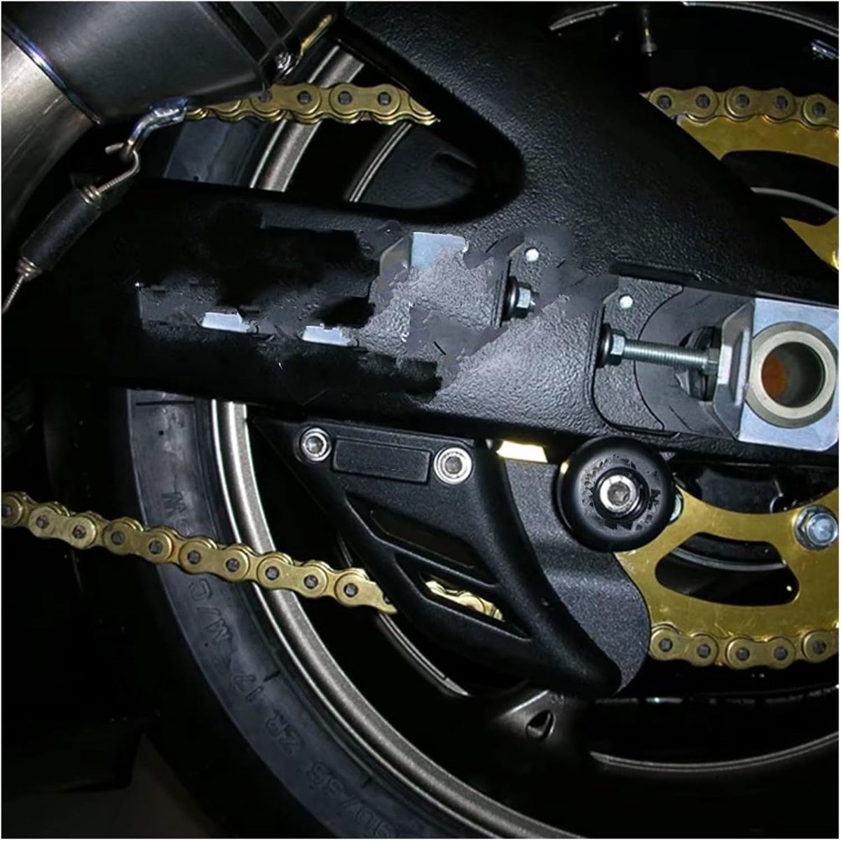 Motor Chassis Guard Cover Voor GSX-S1000GT Voor GSX-S 950 & Voor GSX-S1000F L5-M5 2024 Motorhoes Motorfiets Beschermhoezen Motorbescherming(8MM PADDOCK STAND) – foto 2