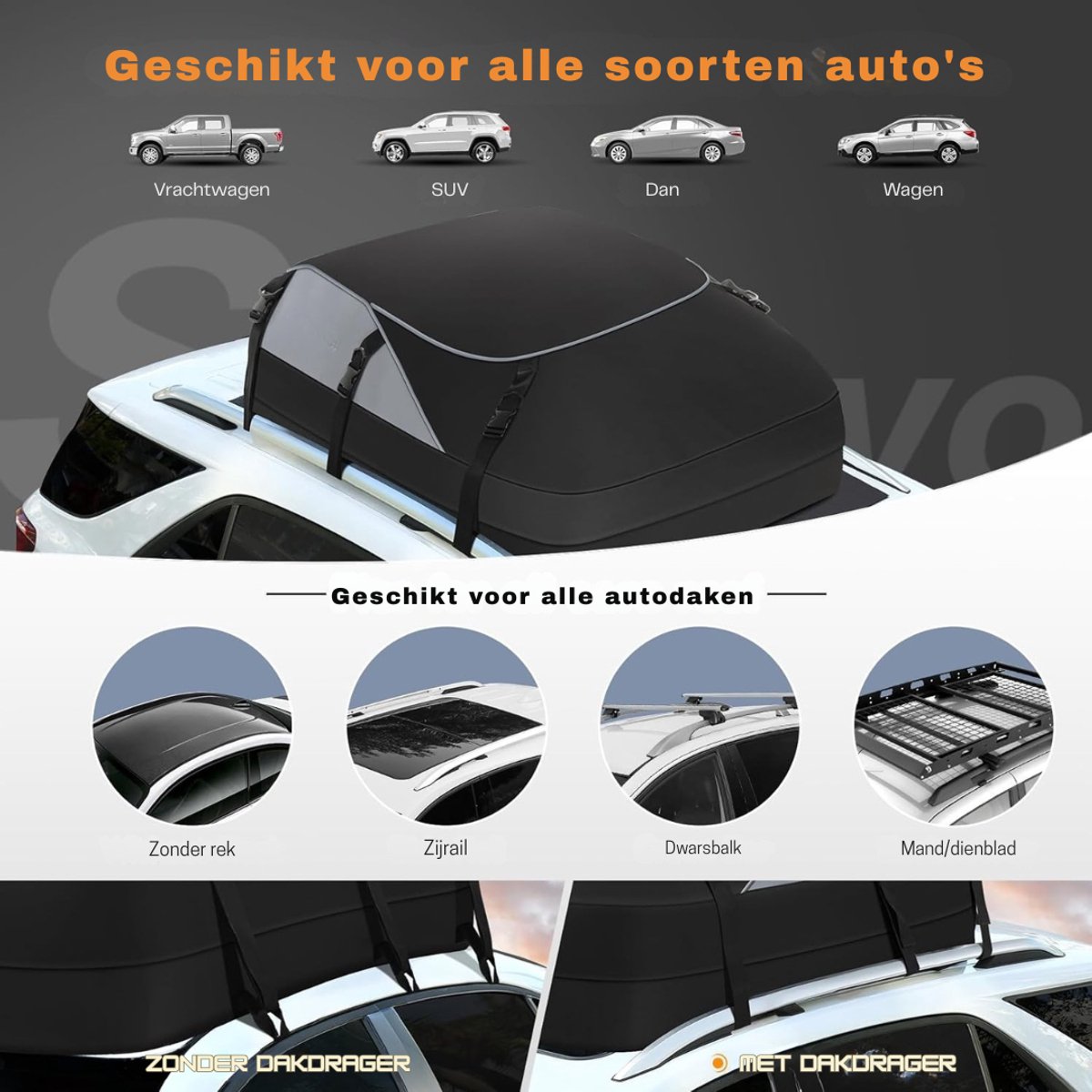 MKSS® Dakkoffer – Dak Bagagebox – Daktas – foto 4