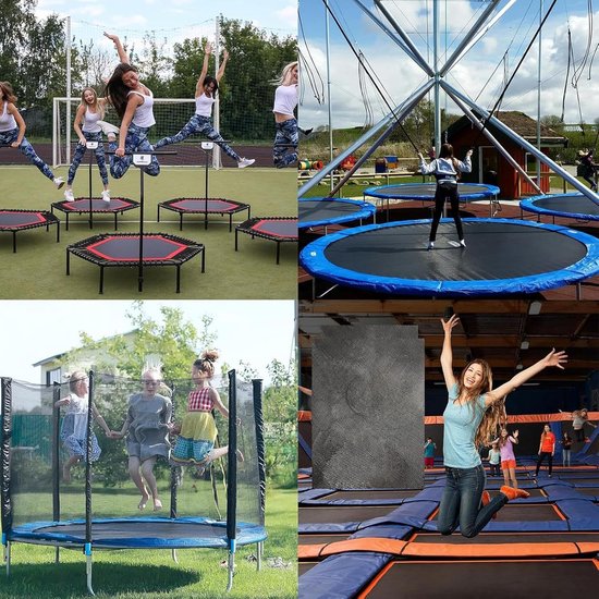 Trampoline reparatieset - Mat reparatie - Buiten sporten - Zelfklevend weerbestendig - 6-delig - A — afbeelding 3