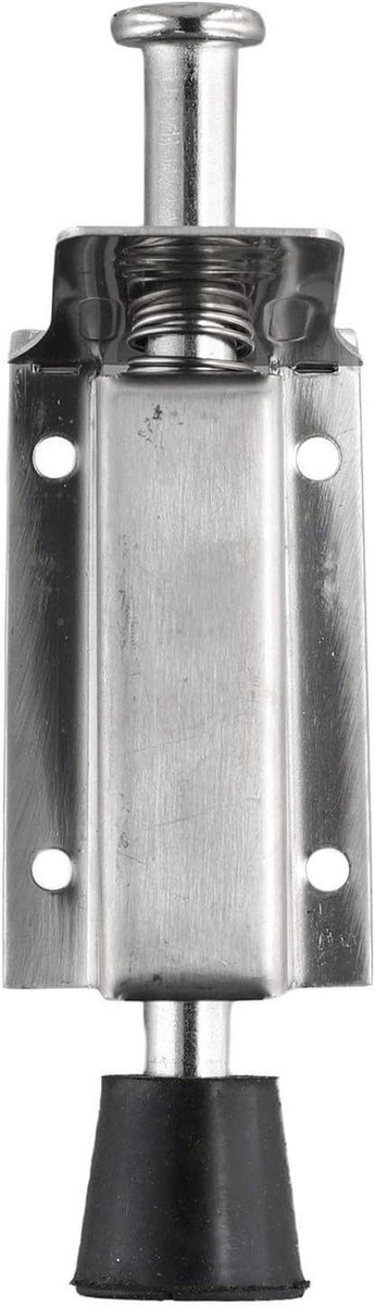 Robuuste RVS Deurstopper met Voetbediening voor Garage en Binnendeuren (200mm)