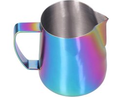 Opschuimkan Melk - Koffiekan - Latte Art Maken - 304 Roestvrij Staal - 600ml - Zilver