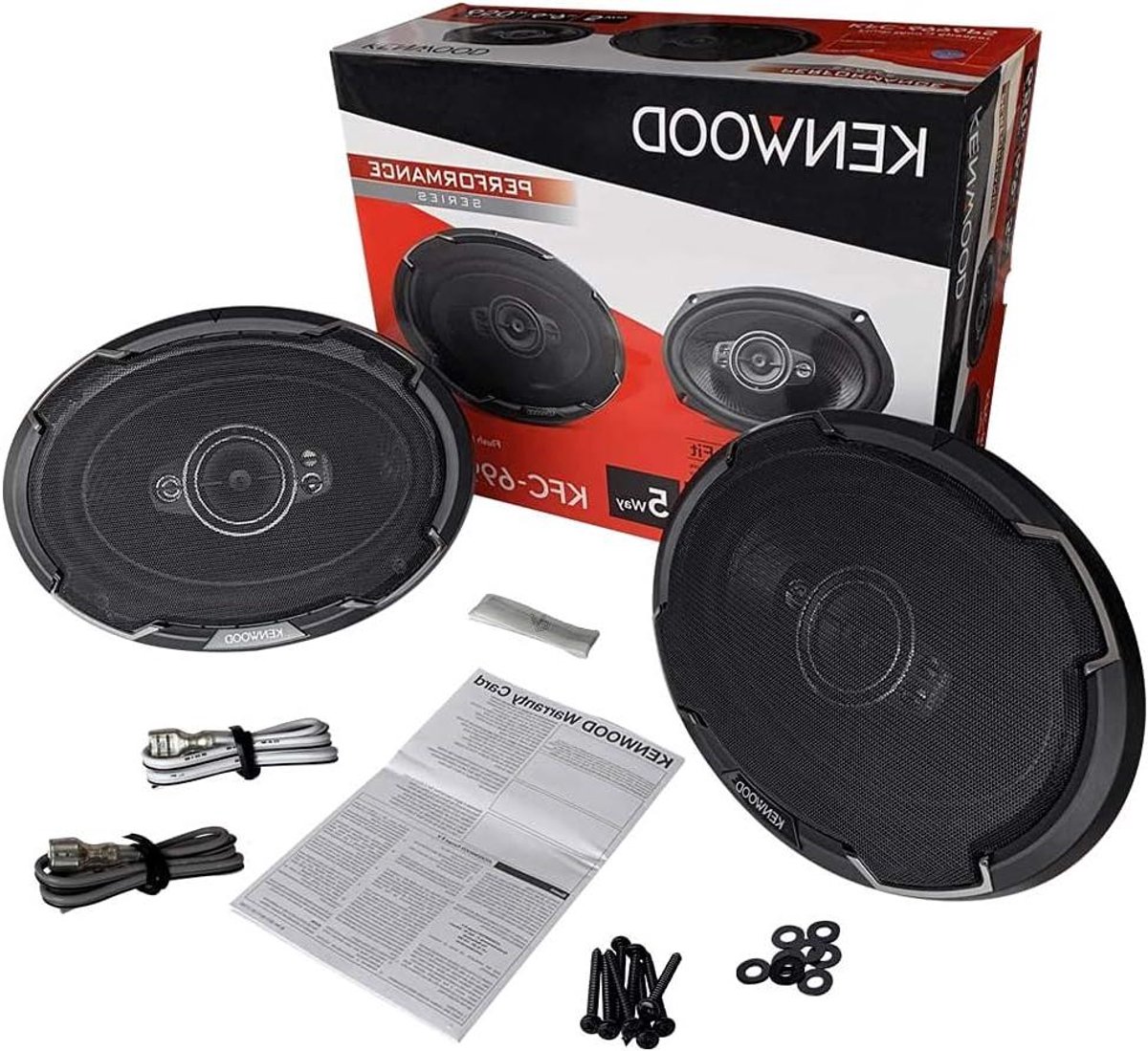 5-weg Luidsprekers - Auto Speakers - Muziek Luisteren - Diamantpatroon Kegel - 152 x 229 cm - Zwart