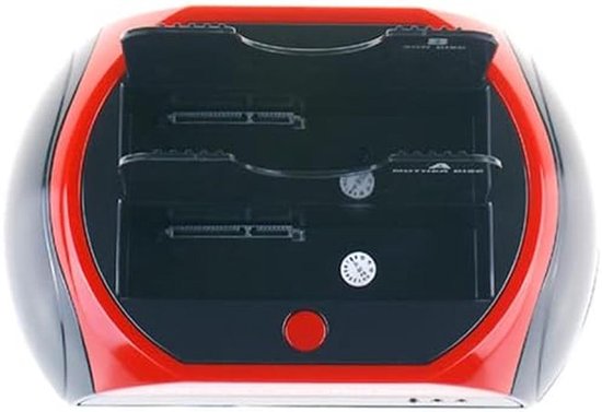 HDD Docking Station - Externe Harde Schijf - Data Overzetten - Drievoudige Interface - 2.5/3.5 Inch - Zwart — afbeelding 5