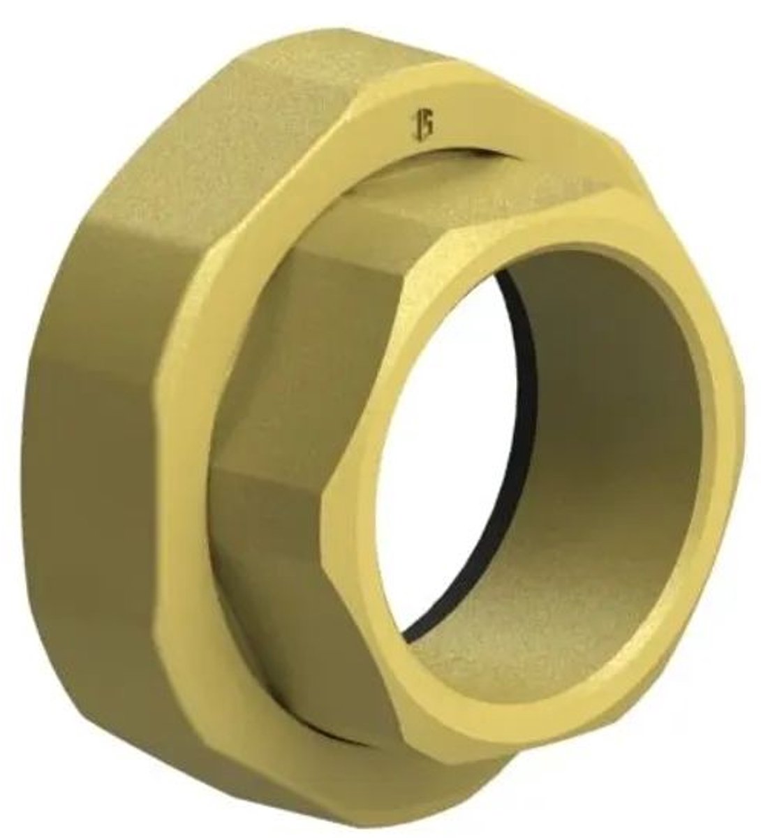 Schlösser Armaturen JS Aftakmof voor stalen buis, 1 1/2'' x 2 1/4'', 0074104005001