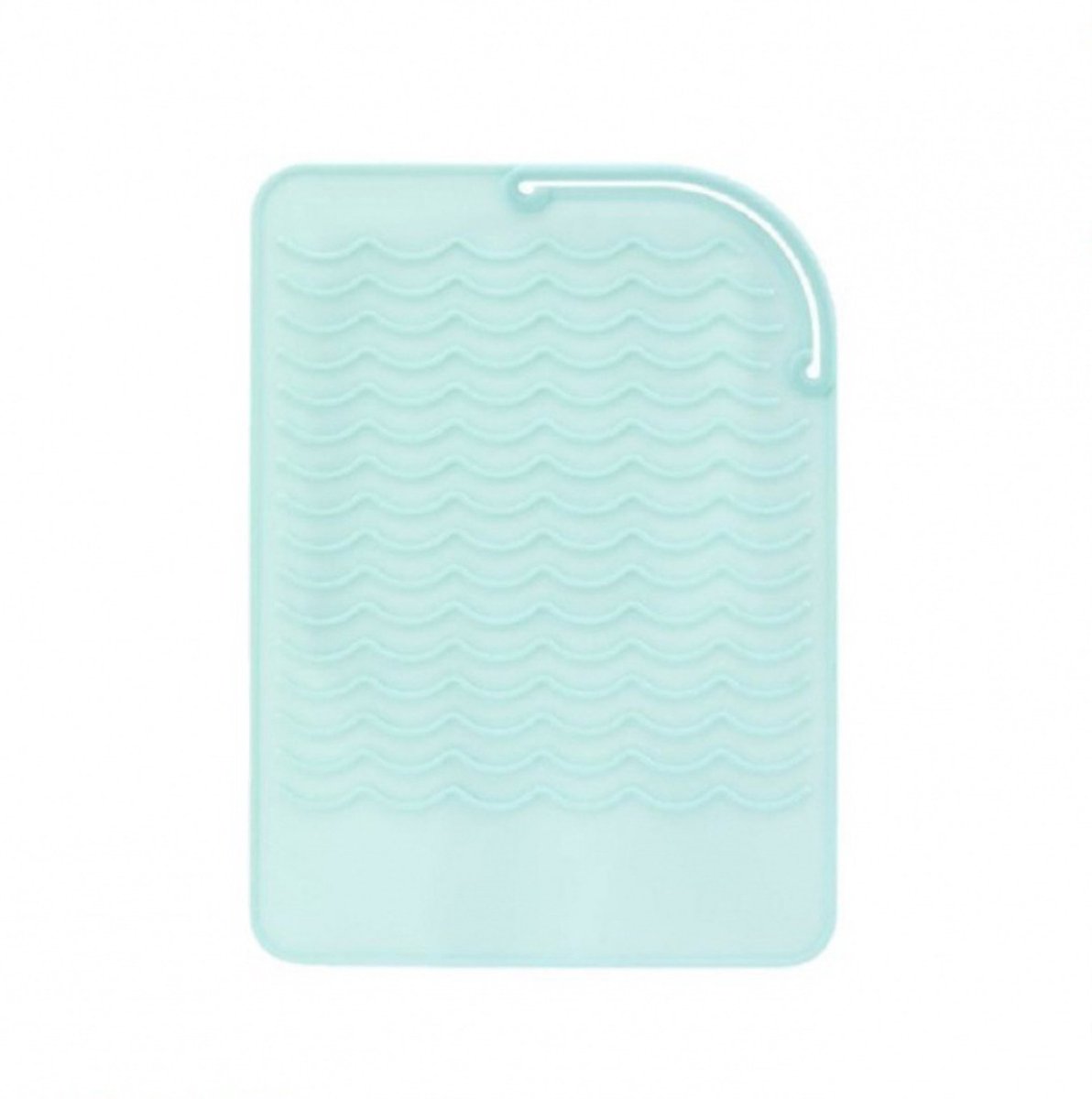 Heat Protective Mat - Hittebestendige Mat - Antislip - Siliconen - Stijltang mat- Krultang mat - Haaraccessoires - Veilig & Compact - Hittemat - Siliconen Sleeve - Groente