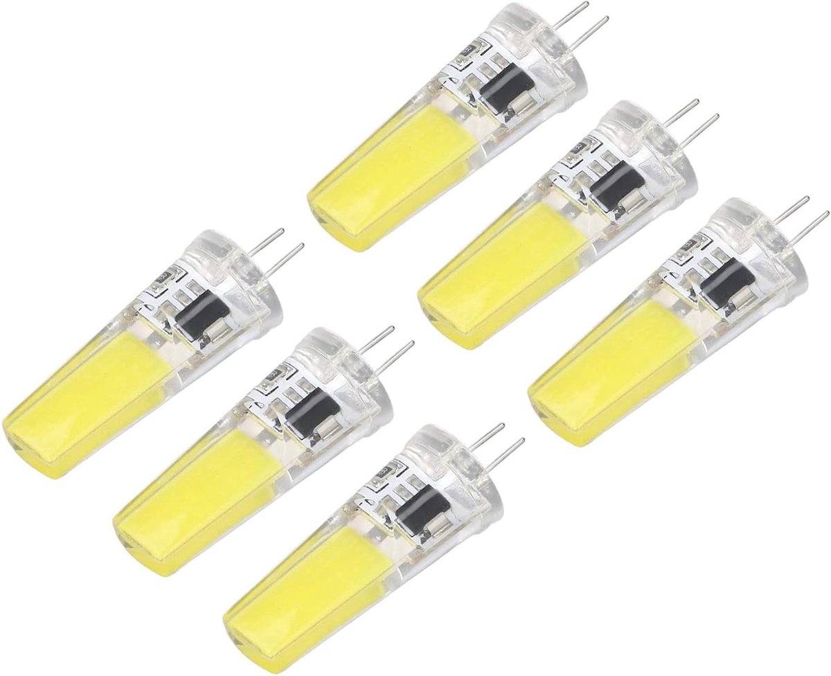 LED Lampen - Gloeilampen - Thuisverlichting - Energiezuinig - 6 Stuks - Wit