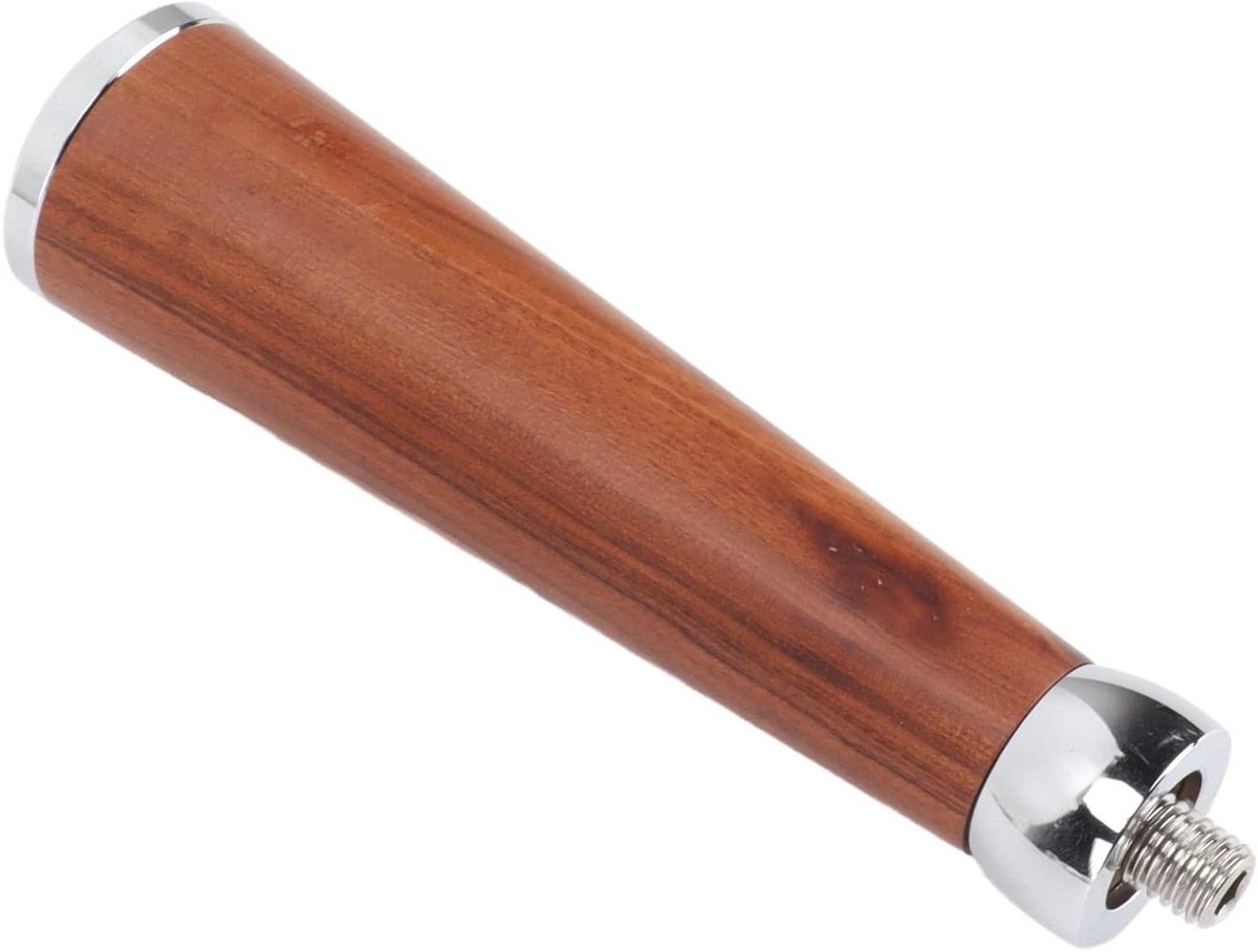 Koffie Portafilter Handvat - Houten Handgreep Koffie - Thuis Koffie Zetten - Ergonomisch Ontwerp - M10 Schroefdraad - Houtkleur
