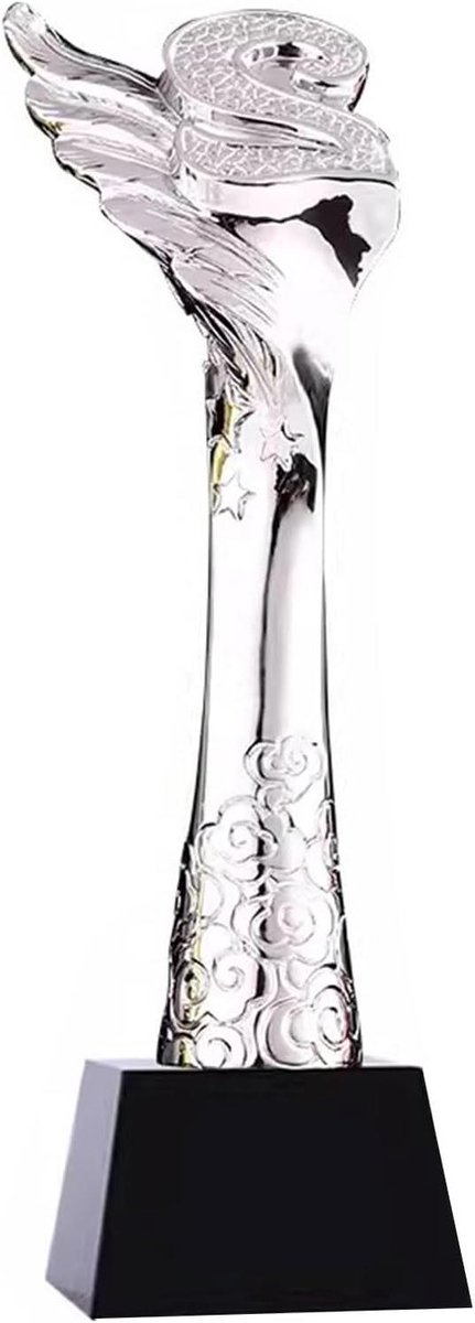 Trofee Prijsuitreiking - Herinnering Competitie - Erkenning Prestaties - Aanpasbare Tekst - 8x30cm - Goud
