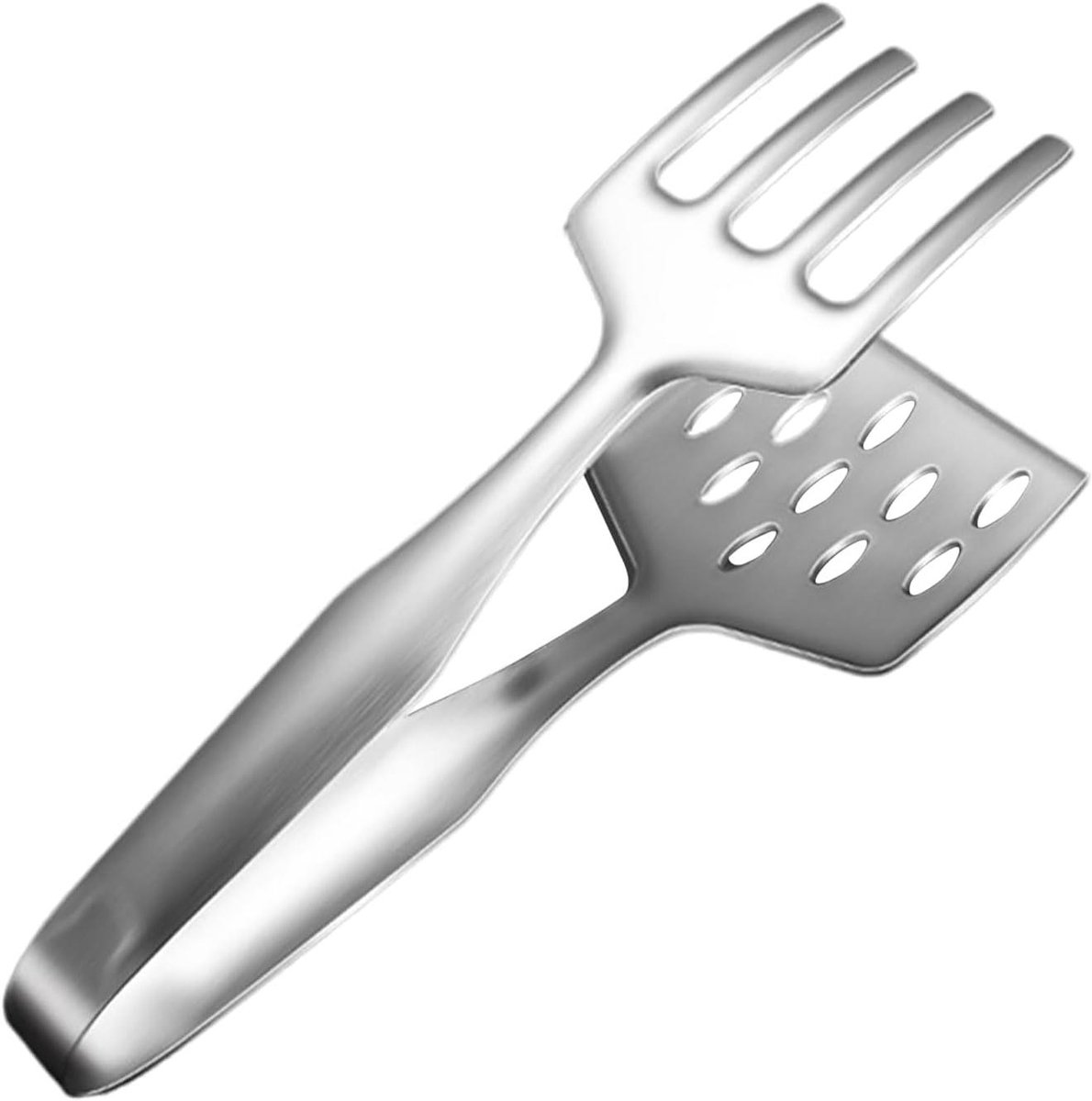 Grilltang roestvrij stalen grilltang met serveertang ergonomische grilltang voor huishouden restaurant camping picknick tuin
