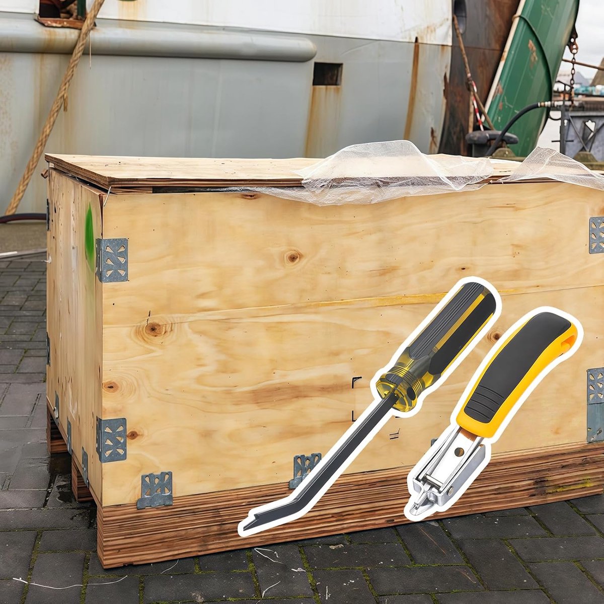 Stevige nietjesverwijderaar - Metaal gereedschap - Meubels opknappen - Ergonomische grip - 20.57 cm - Metaal