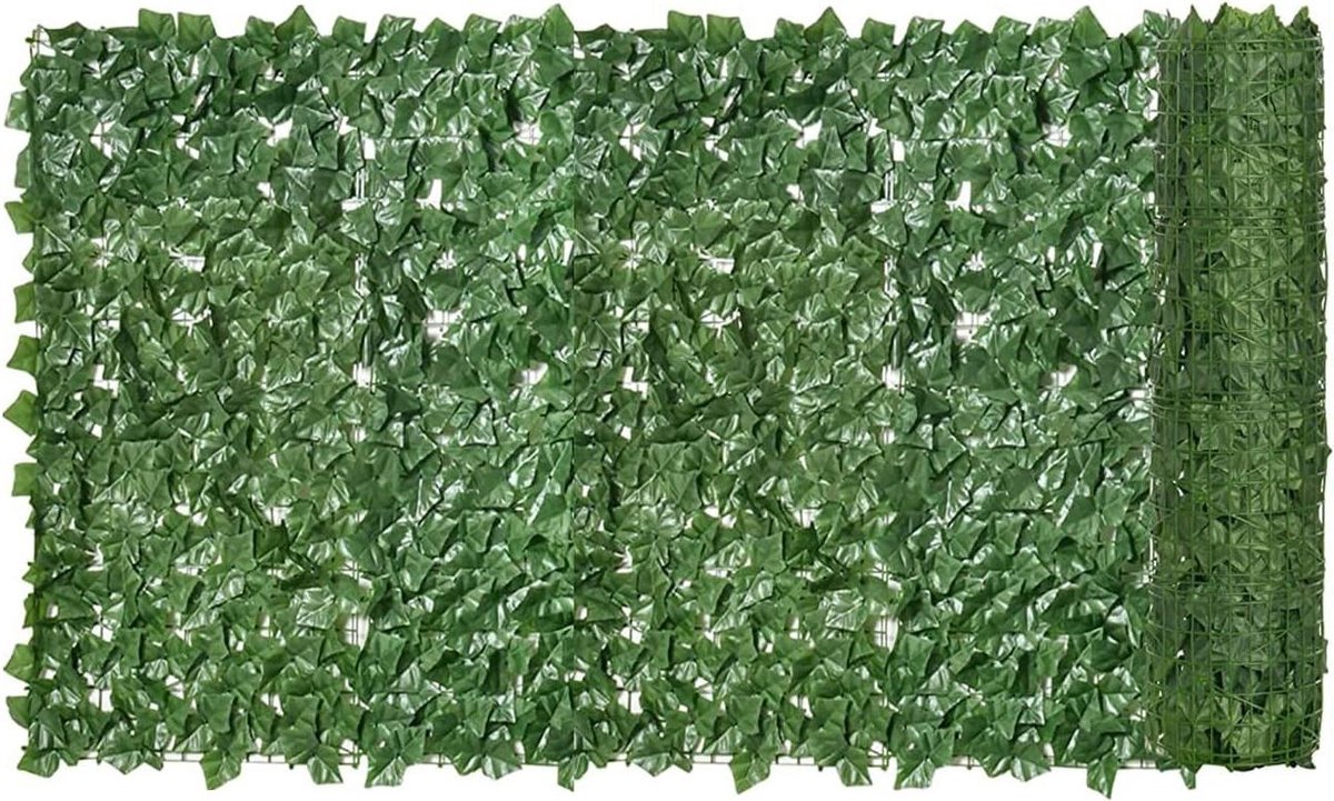Kunstmatige Heg - Privacy Heg Kunsthaag - Tuin Aankleden - 90% Verbergend - 1 x 9 m - Groen