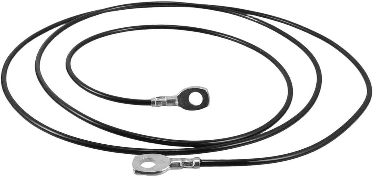 Fitness Kabel - Stalen Trekkoord - Kracht Training - Soepele Werking - 250 cm Lengte - Zwart