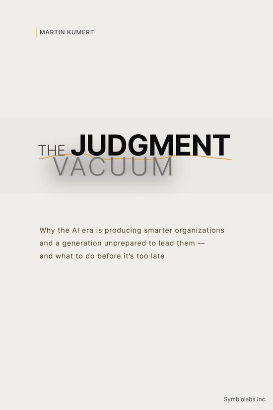 The Judgment Vacuum - cover