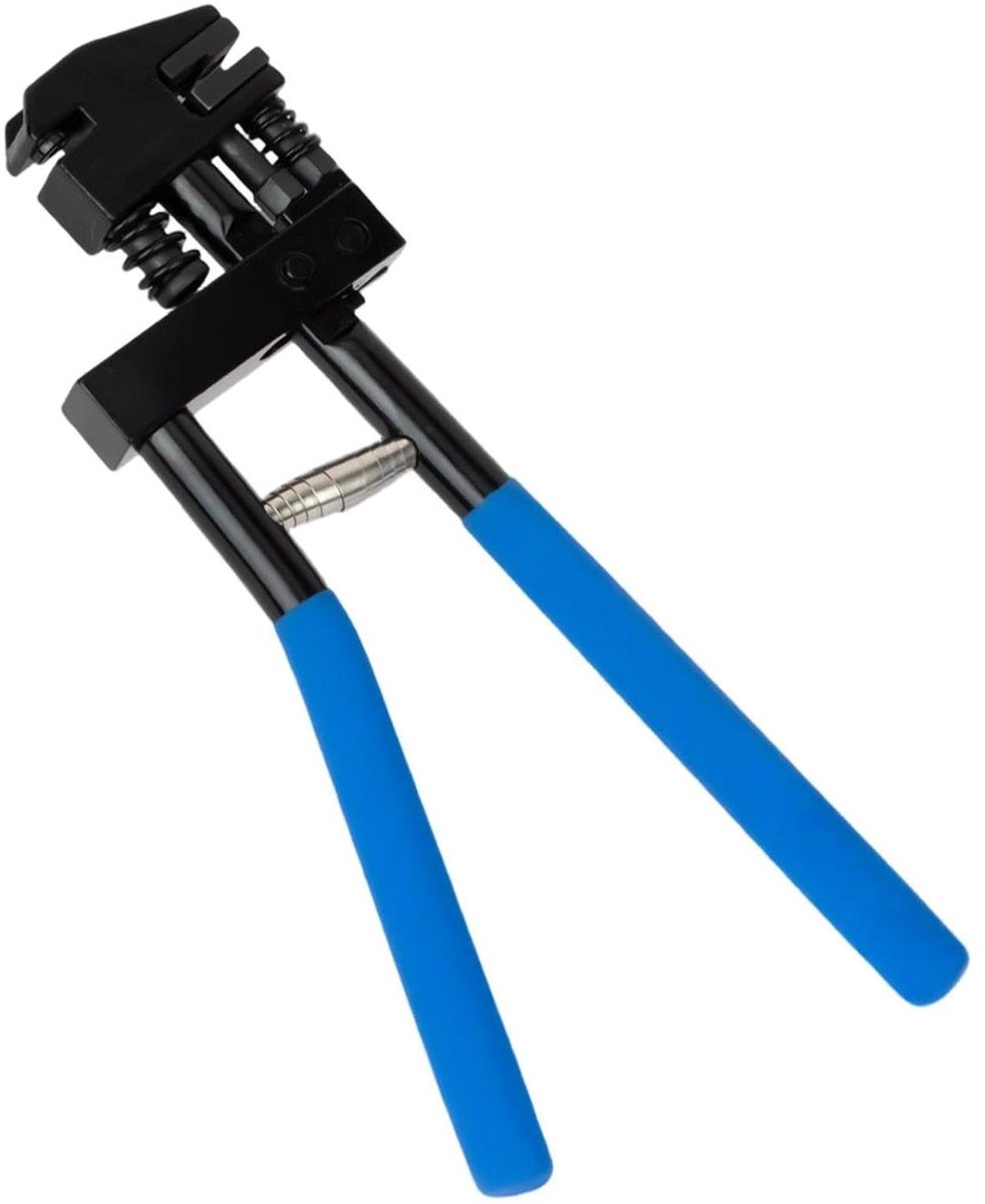Metalen ponstang | 2-in-1 5 mm multifunctioneel, 5 mm multifunctioneel, gaten- en flenspons, gebruik: carrosseriereparatie, elektrische kisten, installatie van goten, doe-het-zelf en doe-het-zelf