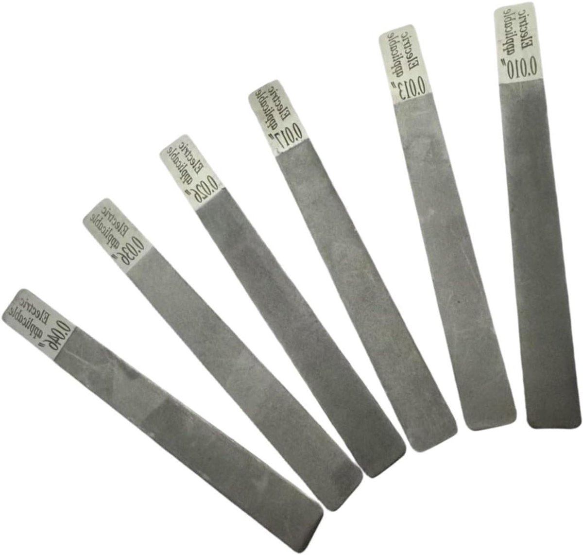 Gitaar Fretvijl - Randenslijper Set - Instrument Onderhoud - Ontbramen Expert Tool - 6-delig - Metaal