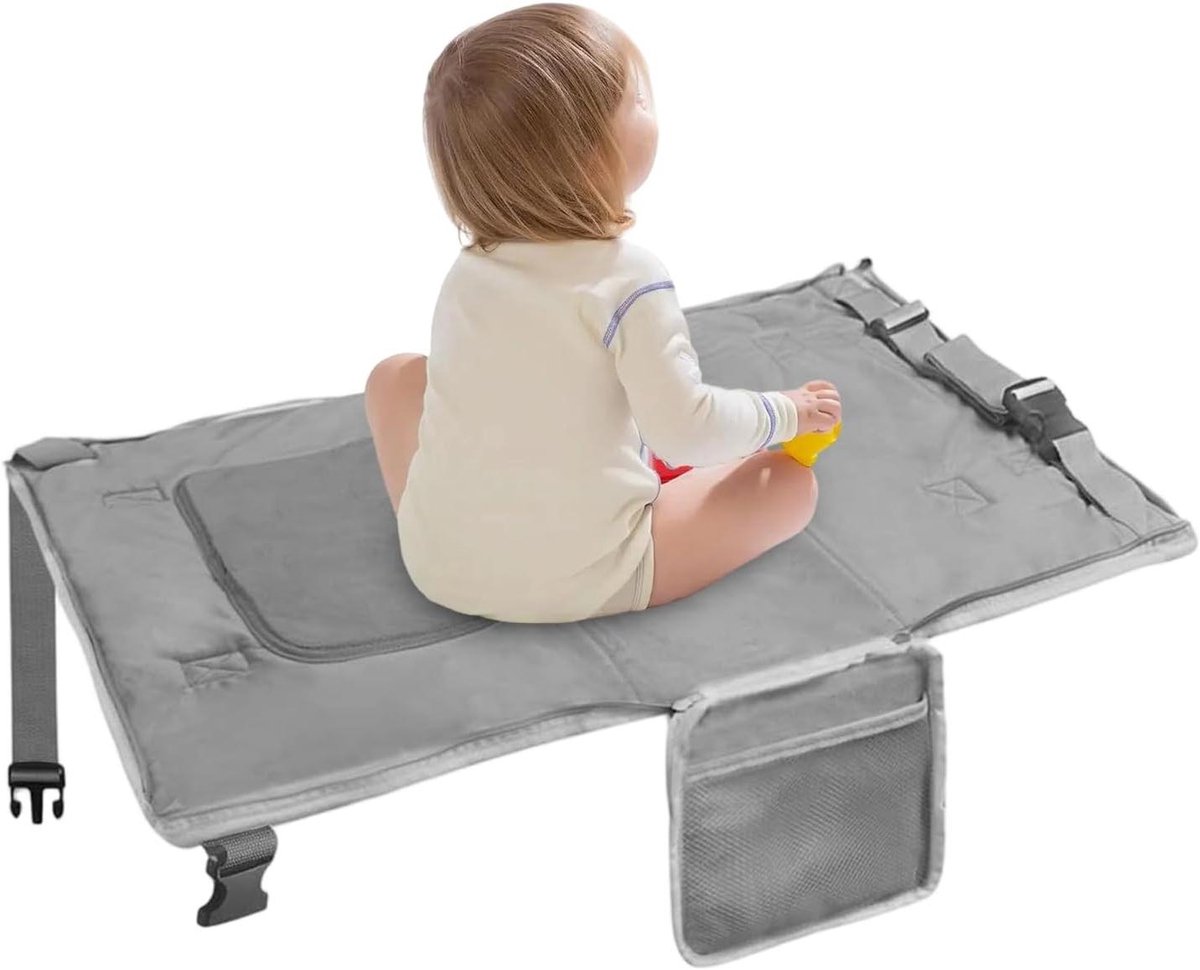 Peuter Vliegtuig Bed | Reistas Voor Vliegtuigbedje | Antislip Mat, Reistas voor Camping Vakantie Auto Vliegreis