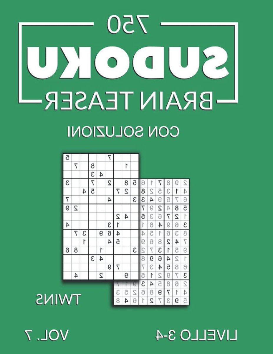 Sudoku Puzzelboek - Hersenkrakers Puzzels - Geheugen Trainen - 750 Puzzels - 252 Pagina's - Niet gespecificeerd
