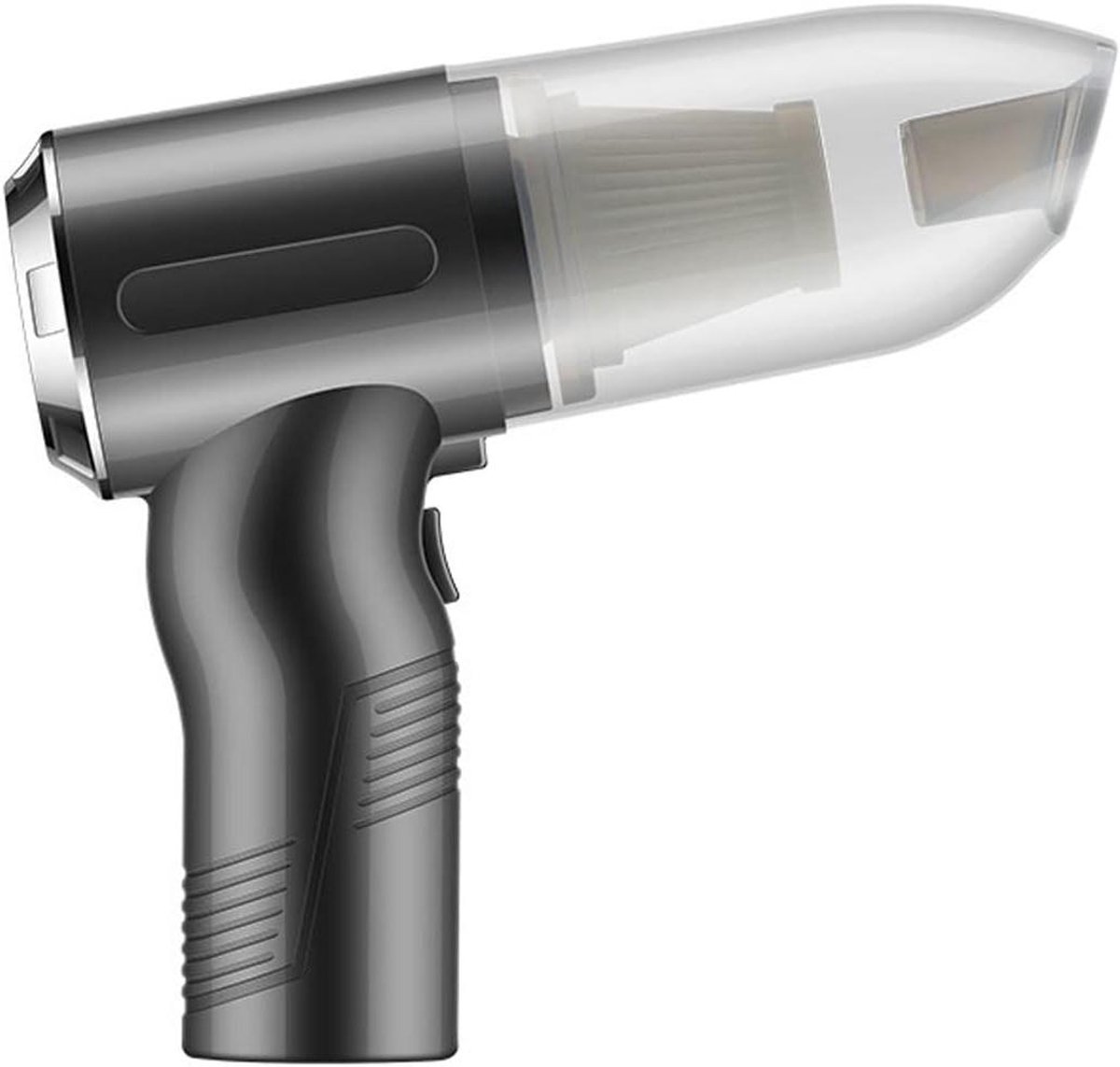 Draadloze Handstofzuiger - Mini Stofzuiger - Auto en Huis - 10000Pa Zuigkracht - Ingebouwde Batterij - Zwart