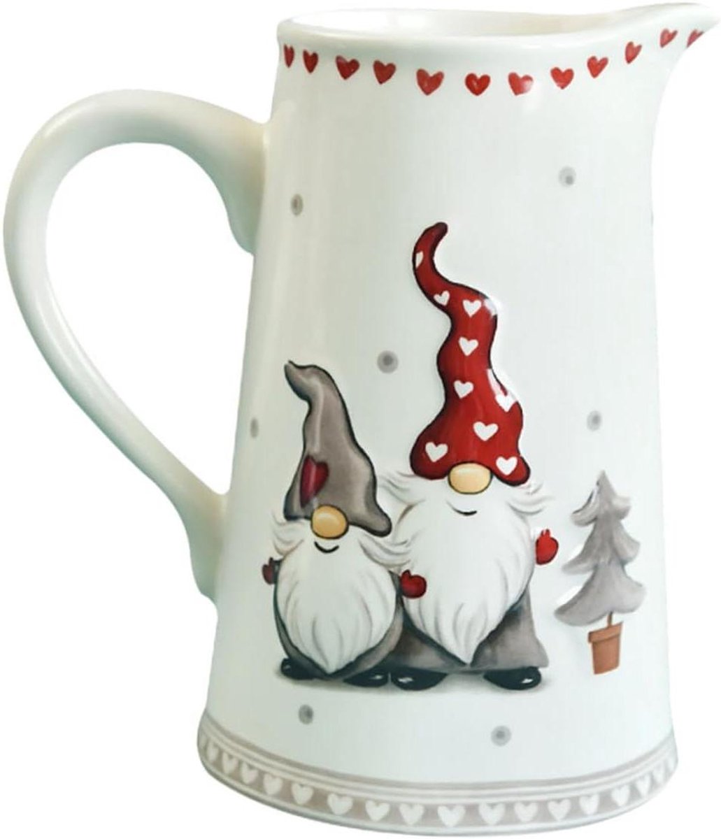 Didiseaon 1 St Koud Water Thee Pot Kerst Waterkan Keuken Kan Ketel Kerst Melkkannetje Kera