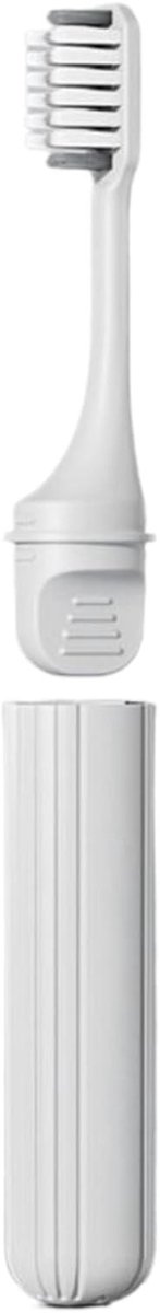 Opvouwbare Tandenborstel - Reis Tandenborstel - Hygiënisch Reizen - Zachte Tandvleesbescherming - Compact Ontwerp - Blauw